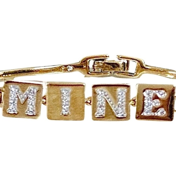 NADRI • Gold "MINE" Bracelet - Picture 3 of 4